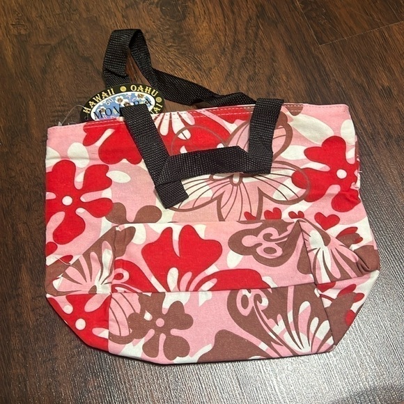 HAWAIIAN SOUVENIR canvas tote bag.  Makes a great lunch box carrier - Picture 6 of 9